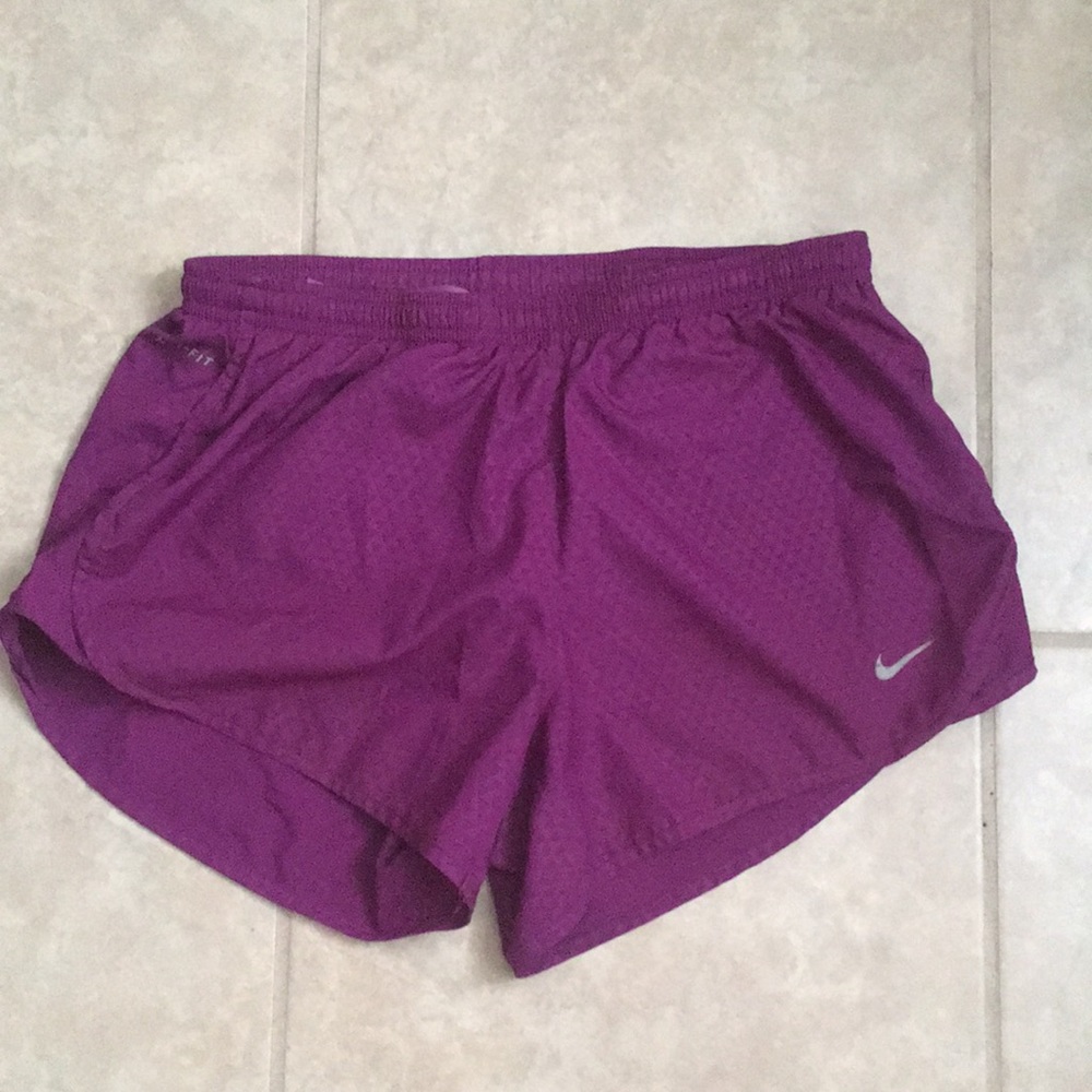 Nike Running purple athletic Shorts